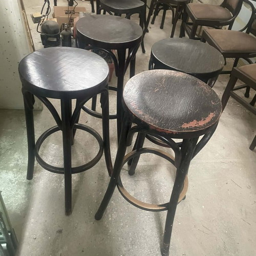 Cafe stools used, set of 4