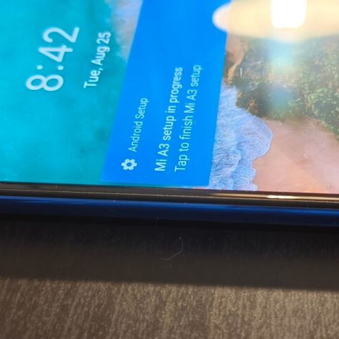 Xiaomi Mi A3 64GB Android smartphone, blue