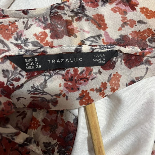 Zara romantic floral dress like new, multicolor, size S