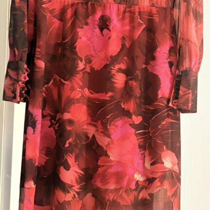 Red Floral Formal Dress New Size Medium