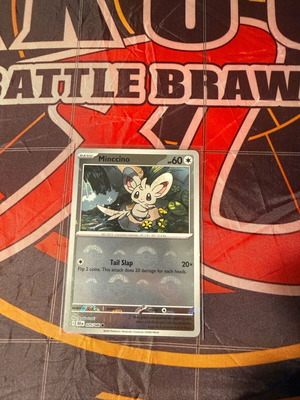 Pokemon Minccino Pokeball Black Bolt 075/086 new