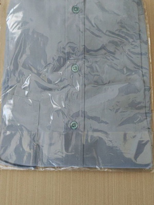 Blue shirt Large new with epaulets