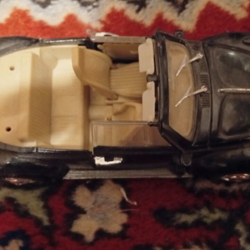 Vintage Volkswagen Beetle 1303 Cabriolet model by Polistil