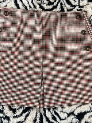Καρό mini φούστα τύπου tweed Mango σαν καινούργιο, πολύχρωμη