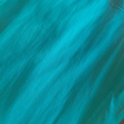 Boho Turquoise Strapless Jumpsuit Be You used, 32% silk & cotton, M/L