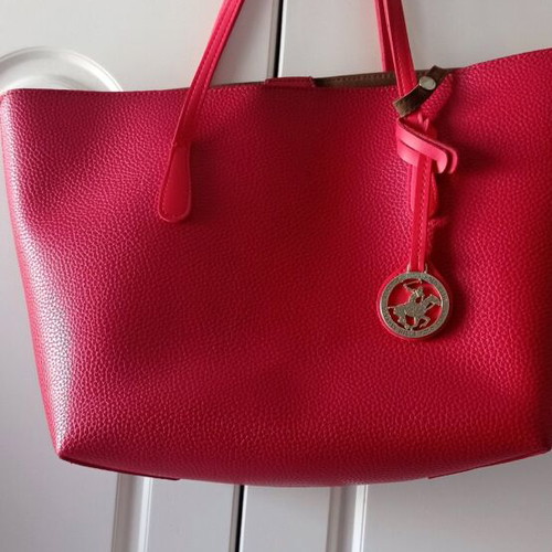 Beverly Hills Polo Club large shoulder bag like new, dark red