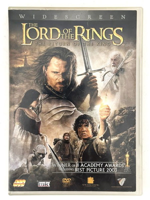 Lord of the Rings The Return of the King DVD used, widescreen, Greek subtitles, 2 discs