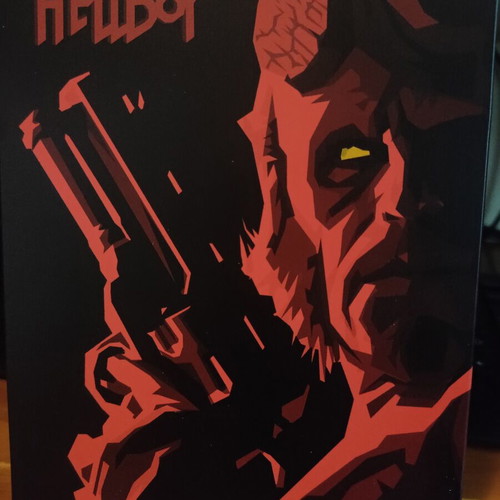Hellboy Steelbook Blu-Ray like new, English subtitles
