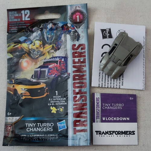 Transformers Lockdown figure like new, Tiny Turbo Changers Wave 1
