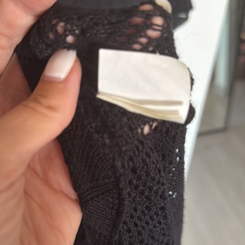 Minkpink knitted dress like new, black, size S