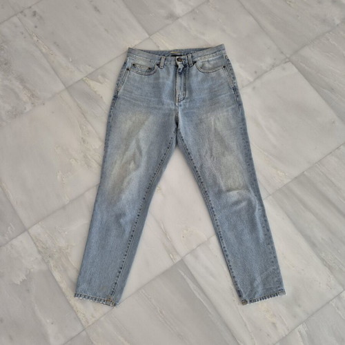 Saint Laurent Jeans like new, size M, blue cotton