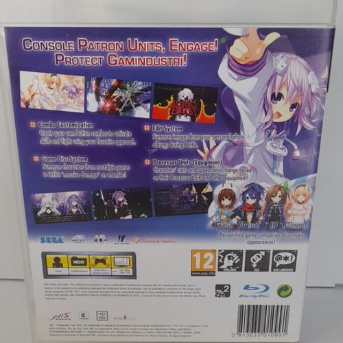 Hyperdimension Neptunia PS3 like new, English edition with booklet
