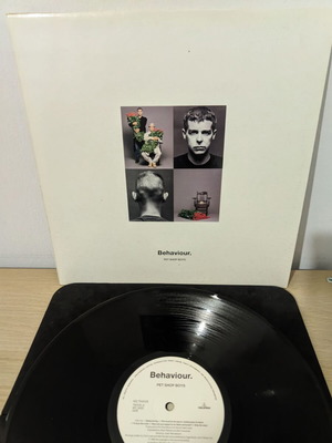 Pet Shop Boys Behaviour LP used, electronic genre