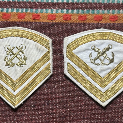 Coast Guard Non-Commissioned Officer Insignia, set of 2, scratch-off