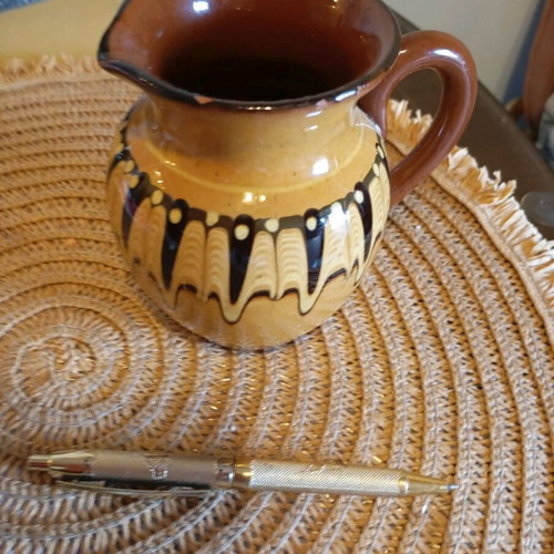 Clay jug used, small