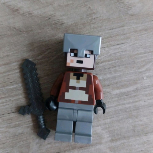 Lego Minecraft Nether Hero authentic mini figure like new