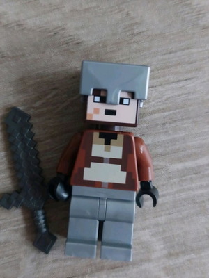 Lego Minecraft Nether Hero authentic mini figure like new
