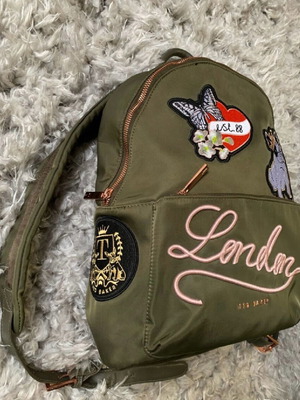 Σακίδιο πλάτης - Ted Baker Slogan Appliqué Nylon Backpack.
