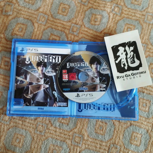 Judgment PS5 like new
