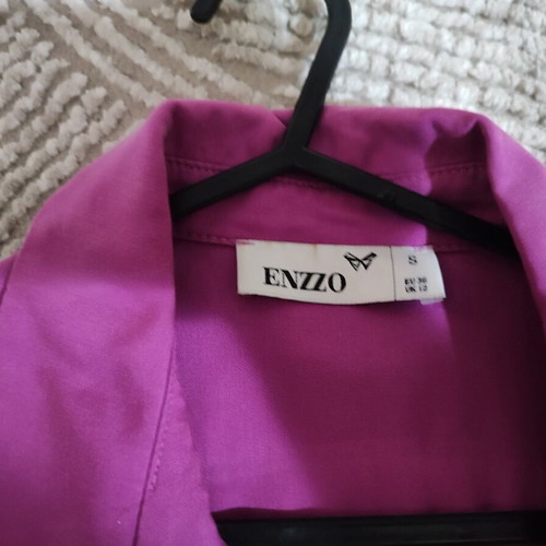 Enzzo magenta jumpsuit, size S