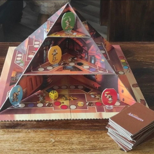Mickey's Adventures The Curse of the Pharaohs board game like new