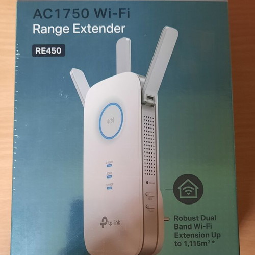 TP-Link RE450 AC1750 Wi-Fi Range Extender, new
