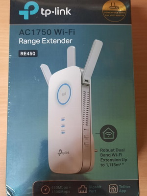 TP-Link RE450 AC1750 Wi-Fi Range Extender, new