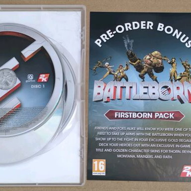 Battleborn PC DVD-ROM like new, 2K Games