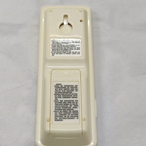 Hitachi remote control used, fully functional