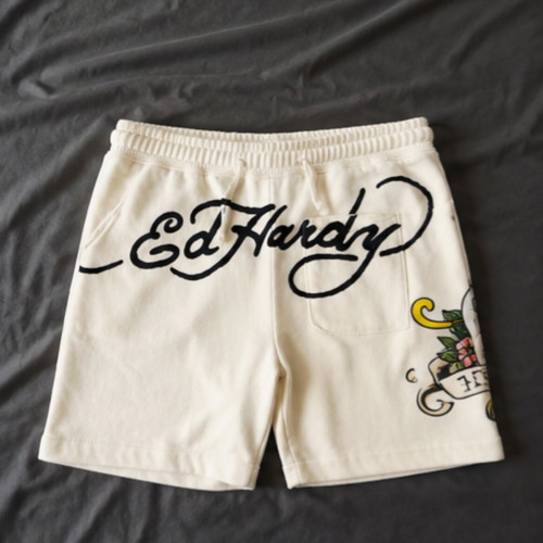 Ed Hardy Bermuda shorts new, beige, size S