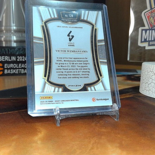 Victor Wembanyama Ultimate ASVEL EuroLeague Rookie Collection Lot 10 Cards like new