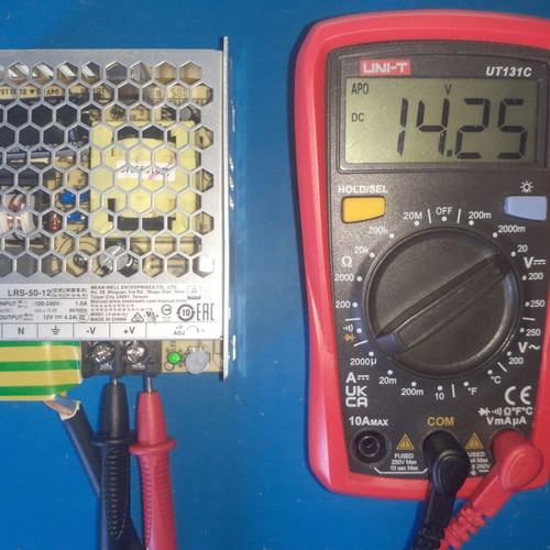 Mean Well LRS-50-12 12V 50W Power Supply like new