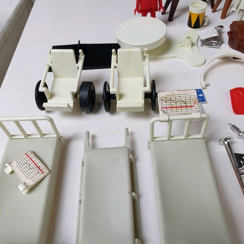 Playmobil like new with hospital staff and equipment