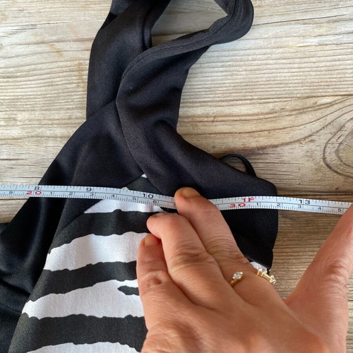 Jane Norman vintage mini zebra dress like new, size XS