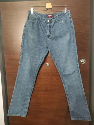 Women's jeans used, size XL, blue