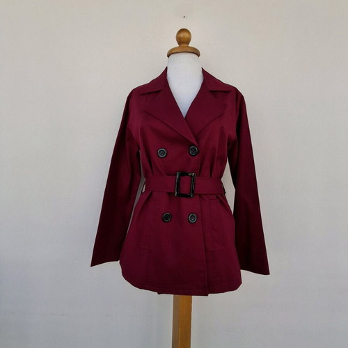 Miss World fuchsia XL coat like new