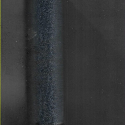 Old photo album with leather spine and embossed cover