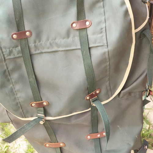 Vintage Swedish Hiking Backpack used with Aluminum Frame