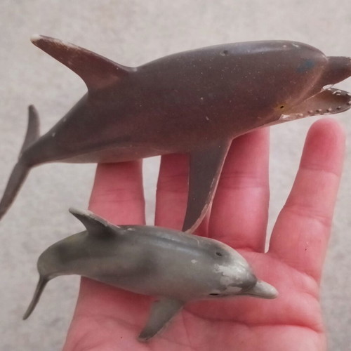 Set of 26 sea animal toy figures