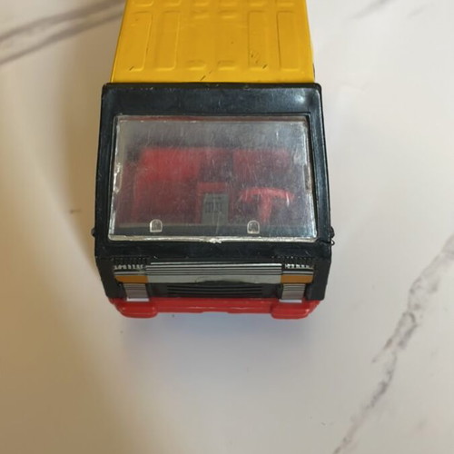 Deutsche Post Diesel metal toy car used from East Germany