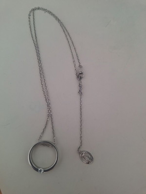 Cartier ring like new, gray