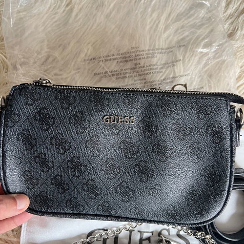 Guess set of 2 new black shoulder bags