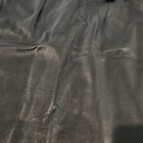 Skirts pack of 2 black, one leather type and one vinyl, used, H&M