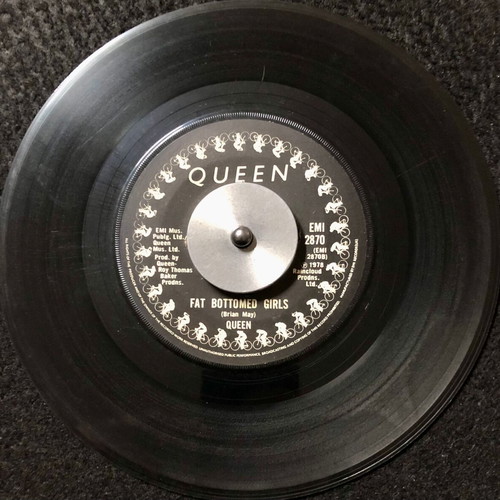 Queen Bicycle Race / Fat Bottomed Girls vinyl 7" single used