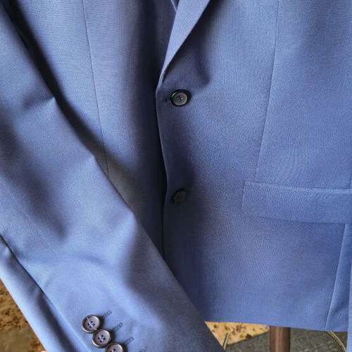 Men's suit set like new, blue, size L, Italian origin