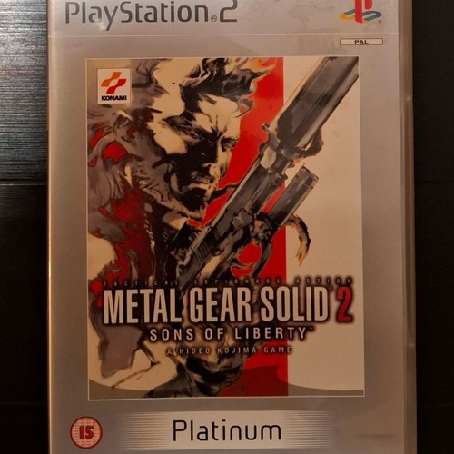 Metal Gear Solid 2 Sons of Liberty PS2 used