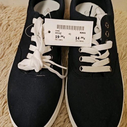 Bozikis Men's Sneakers New Size 41 Dark Blue