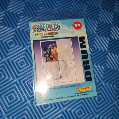 One Piece collectible card set of 6 like new