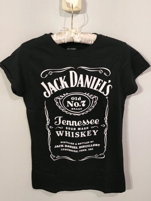 Jack Daniels women's T shirt new, size M, black