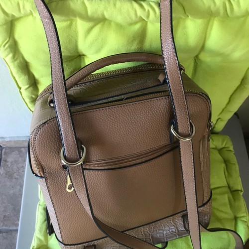 Backpack tan brown new, gift from Turkey